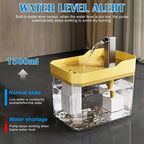 Cat Water Fountain Automatic Water Dispenser USB Live Circulation Filter Pet Drinker Quiet Pet Water Fountain Cat Small