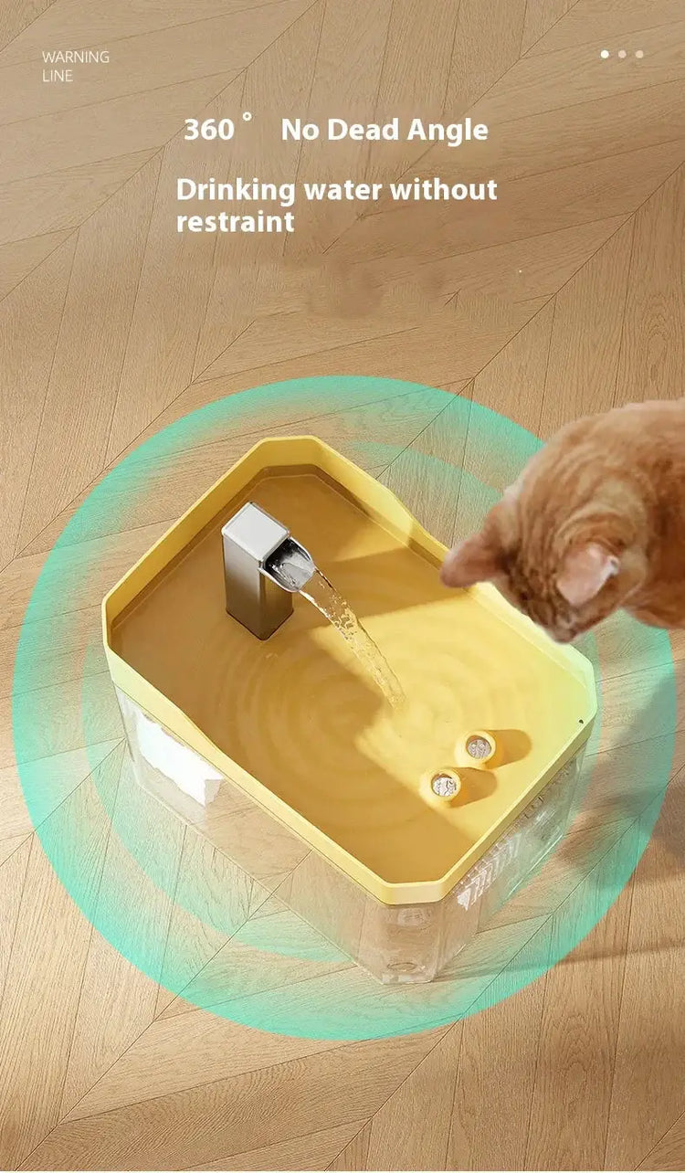 Cat Water Fountain Automatic Water Dispenser USB Live Circulation Filter Pet Drinker Quiet Pet Water Fountain Cat Small