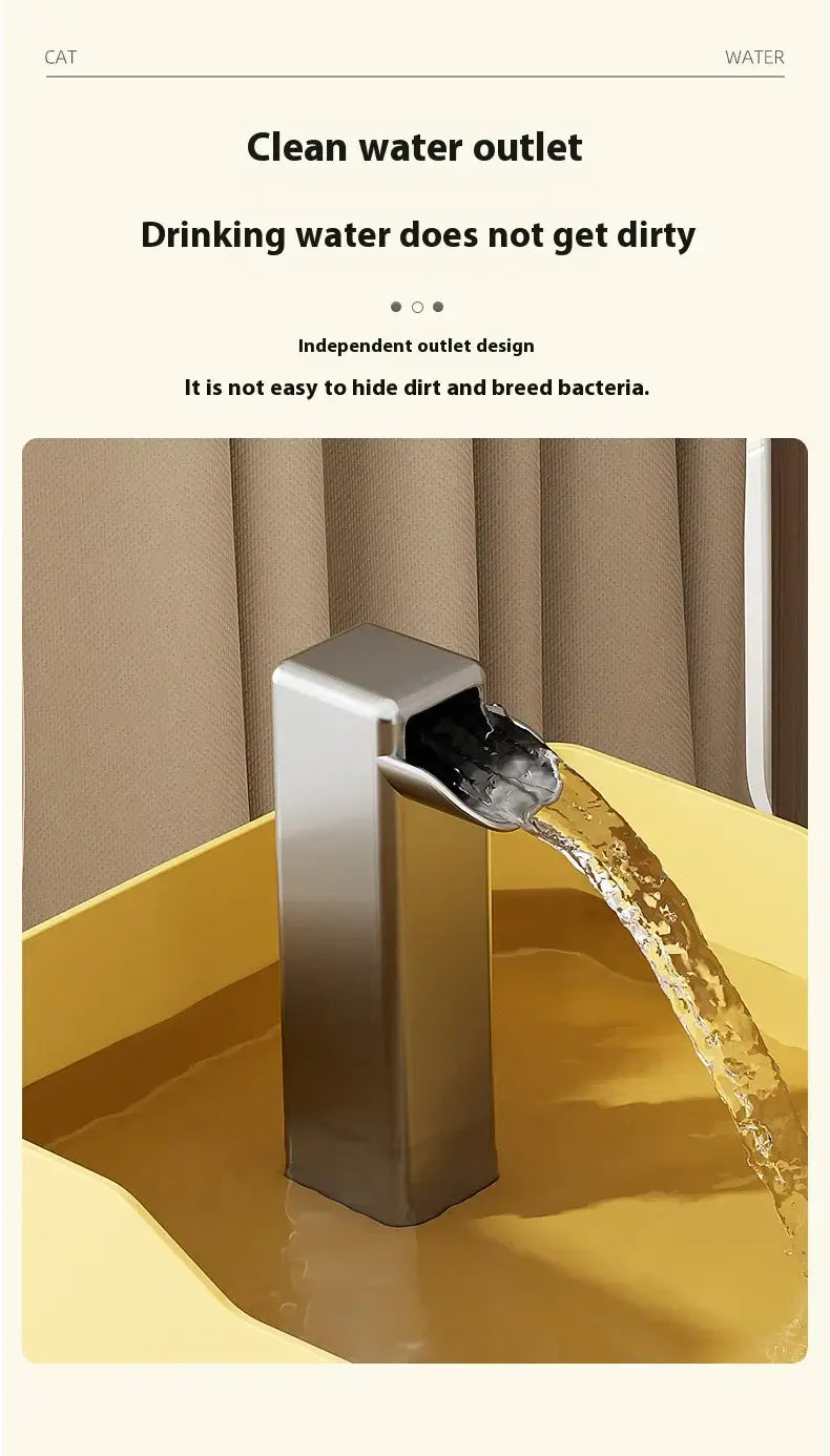 Cat Water Fountain Automatic Water Dispenser USB Live Circulation Filter Pet Drinker Quiet Pet Water Fountain Cat Small