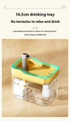 Cat Water Fountain Automatic Water Dispenser USB Live Circulation Filter Pet Drinker Quiet Pet Water Fountain Cat Small