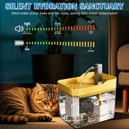 Cat Water Fountain Automatic Water Dispenser USB Live Circulation Filter Pet Drinker Quiet Pet Water Fountain Cat Small