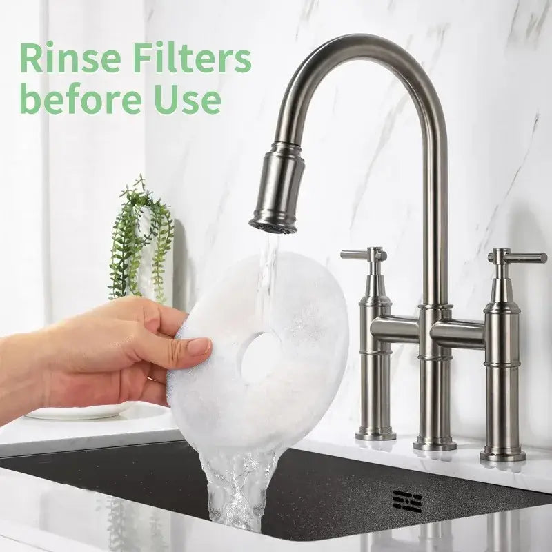 Cat Water Fountain Filters Compatible with Catit Water Fountain Pet Fountain filter replacement (6 Pack) - 6 filters