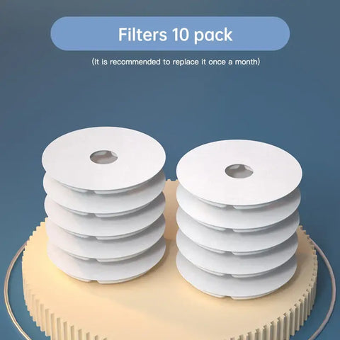 Cat Water Fountain Pet Cat Dog Water Dispenser Filters - Filters 10 pack