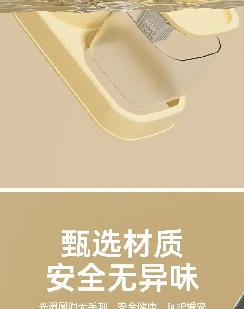 Cat Water Fountain with Feeder Bowl USB Mute Electric Automatic Pet Water Dispenser Recirculating Filter Water Bowl for