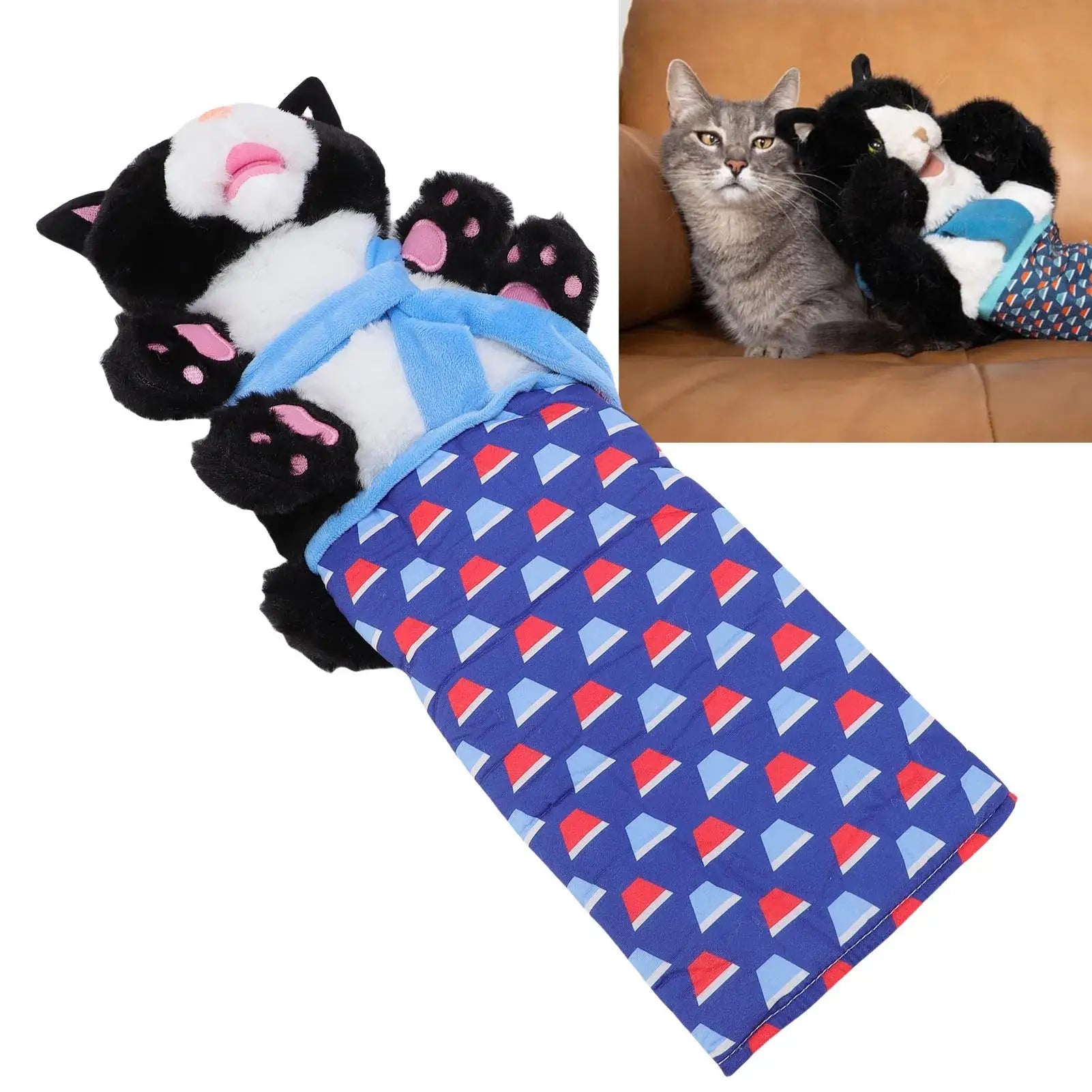 Cat Wrestling Puppet Cat Wrestling Puppet Promote Exercise Reduce Boredom Interactive Portable Soft Polyester for Cats