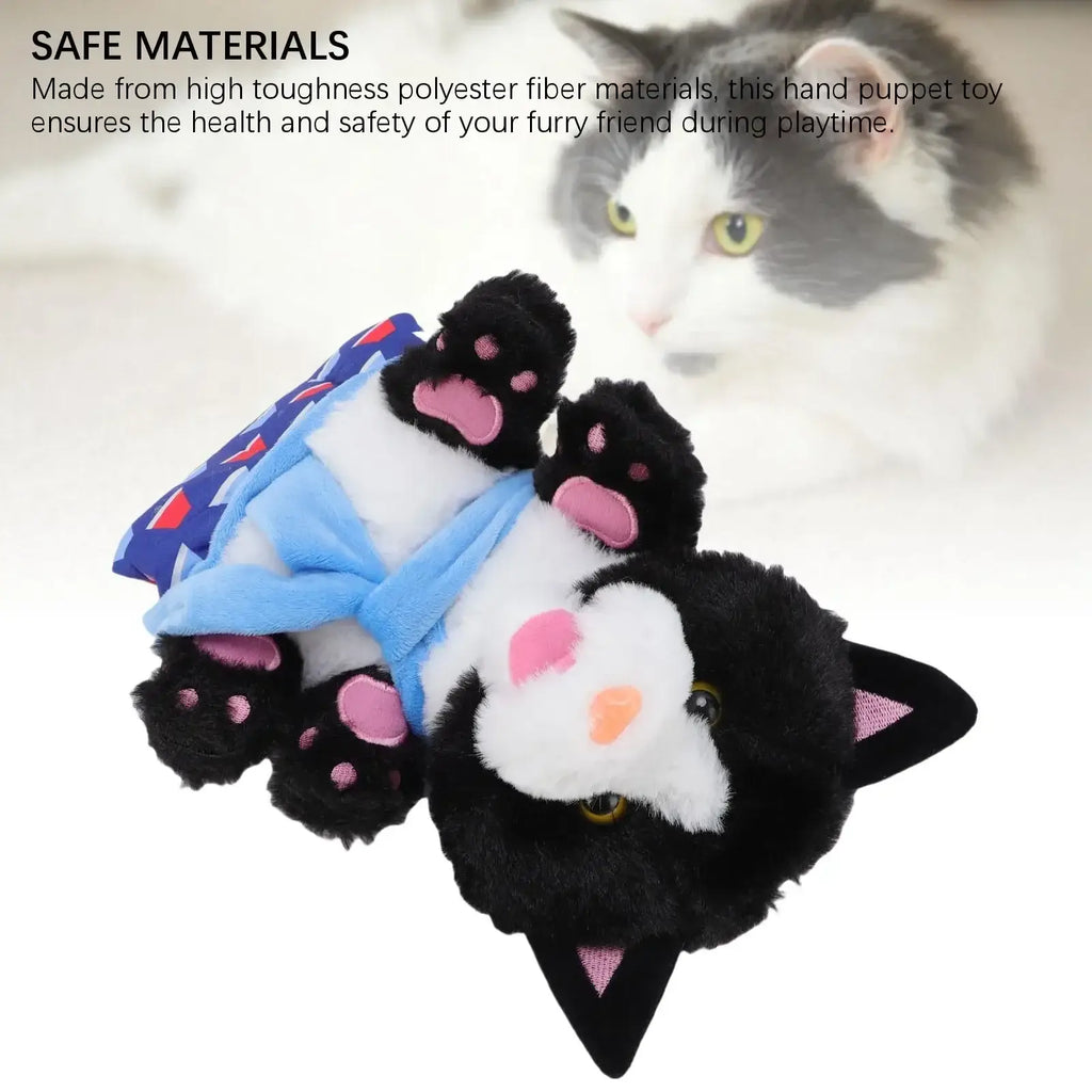 Cat Wrestling Puppet Cat Wrestling Puppet Promote Exercise Reduce Boredom Interactive Portable Soft Polyester for Cats