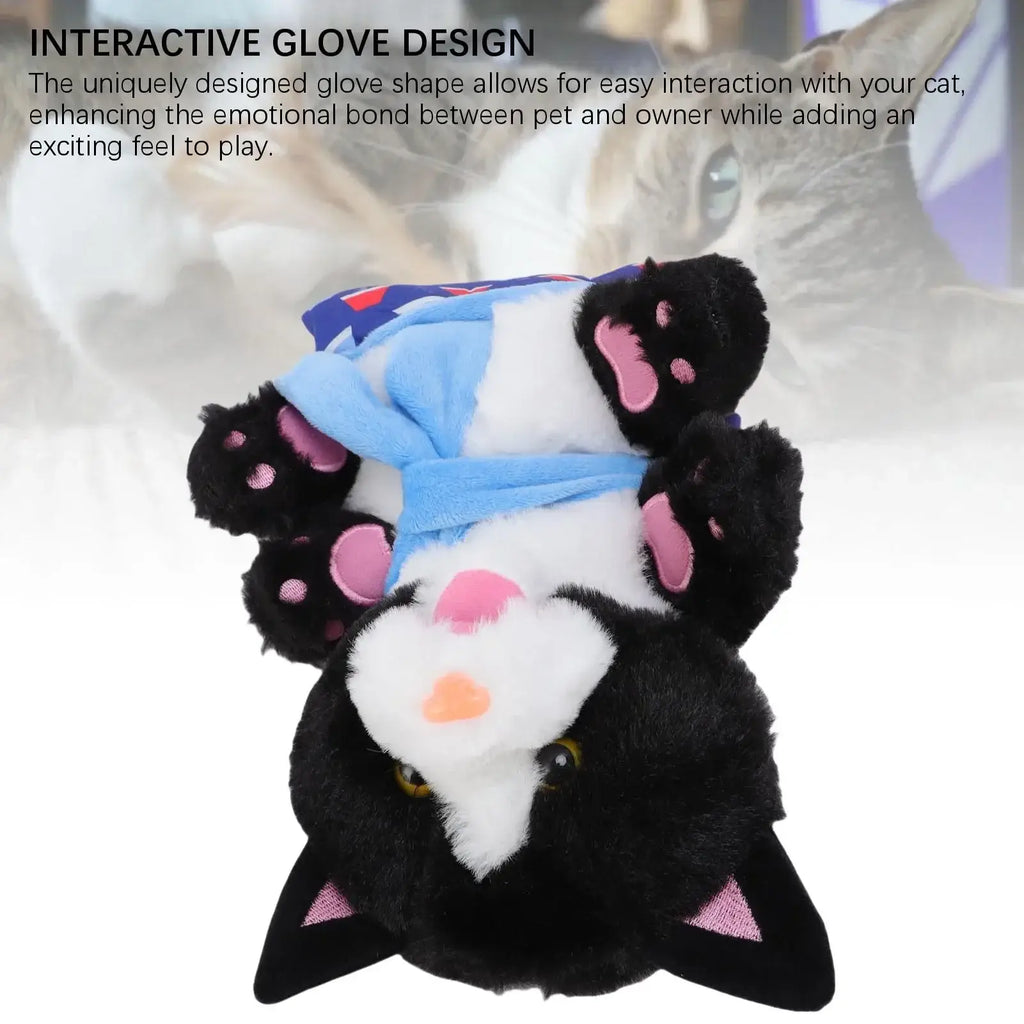 Cat Wrestling Puppet Cat Wrestling Puppet Promote Exercise Reduce Boredom Interactive Portable Soft Polyester for Cats
