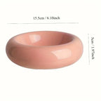 Ceramic cat bowl pet bowl cat bowl donut dispenser Dudu cat bowl cat food bowl spill proof water bowl snack bowl
