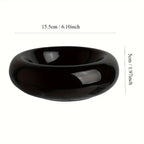 Ceramic cat bowl pet bowl cat bowl donut dispenser Dudu cat bowl cat food bowl spill proof water bowl snack bowl