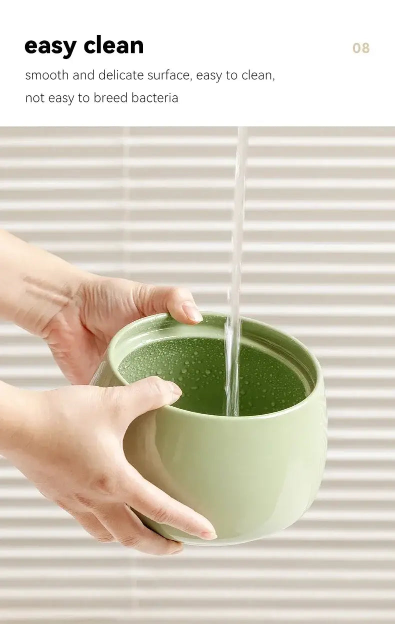 Ceramic Water Fountain Cat Charging Pet Water Feeders Dogs Automatic Circulating Filtration Flow Water Dispenser Cat