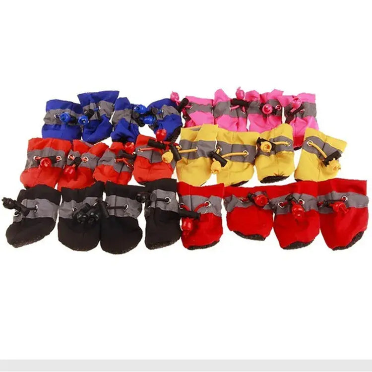 Chaussures chien imperméables 4pcs – PawFrance