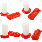 Chicken Feeder Automatic Water Feeder For Chicks Quails Chicks Feed Box Automatic Feeder Small Automatic Water Dispenser