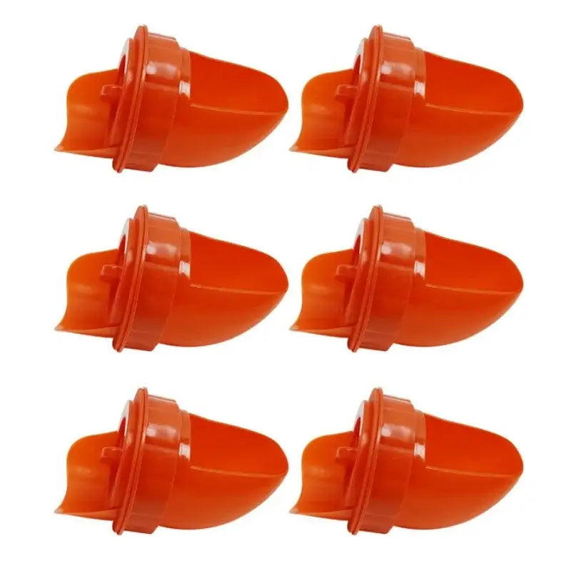 Chicken Feeder DIY Rainproof Poultry Feeder Port Reduce Spillage Food Farm Chicken Duck Food Hole Kit Troughs Opener