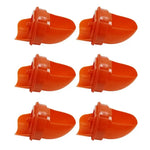 Chicken Feeder DIY Rainproof Poultry Feeder Port Reduce Spillage Food Farm Chicken Duck Food Hole Kit Troughs Opener