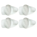 Chicken Feeder DIY Rainproof Poultry Feeder Port Reduce Spillage Food Farm Chicken Duck Food Hole Kit Troughs Opener