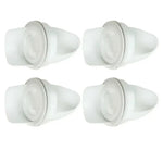 Chicken Feeder DIY Rainproof Poultry Feeder Port Reduce Spillage Food Farm Chicken Duck Food Hole Kit Troughs Opener