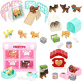 Children’s Cat Toys Pretend Toys Cat Character Toy Set Children’s Toys Interactive Cat Role Playing Realistic Cat Care