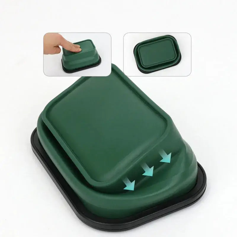 Collapsible Pet Bowl Foldable Travel Dog Bowl Portable Water Food Feeder Lightweight Outdoor Bowl for Small Medium