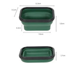 Collapsible Pet Bowl Foldable Travel Dog Bowl Portable Water Food Feeder Lightweight Outdoor Bowl for Small Medium