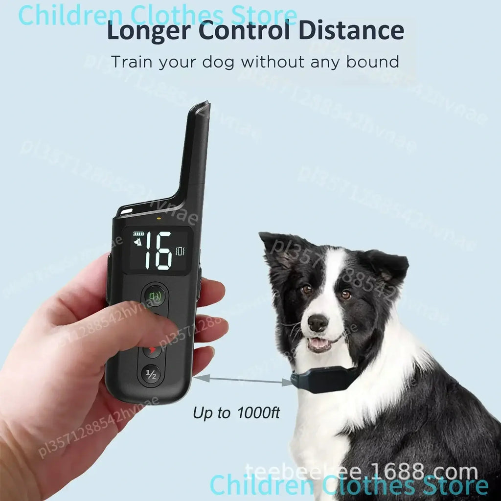 Collier anti-aboiements pour chien