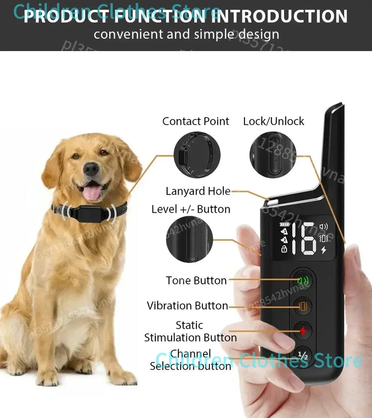 Collier anti-aboiements pour chien