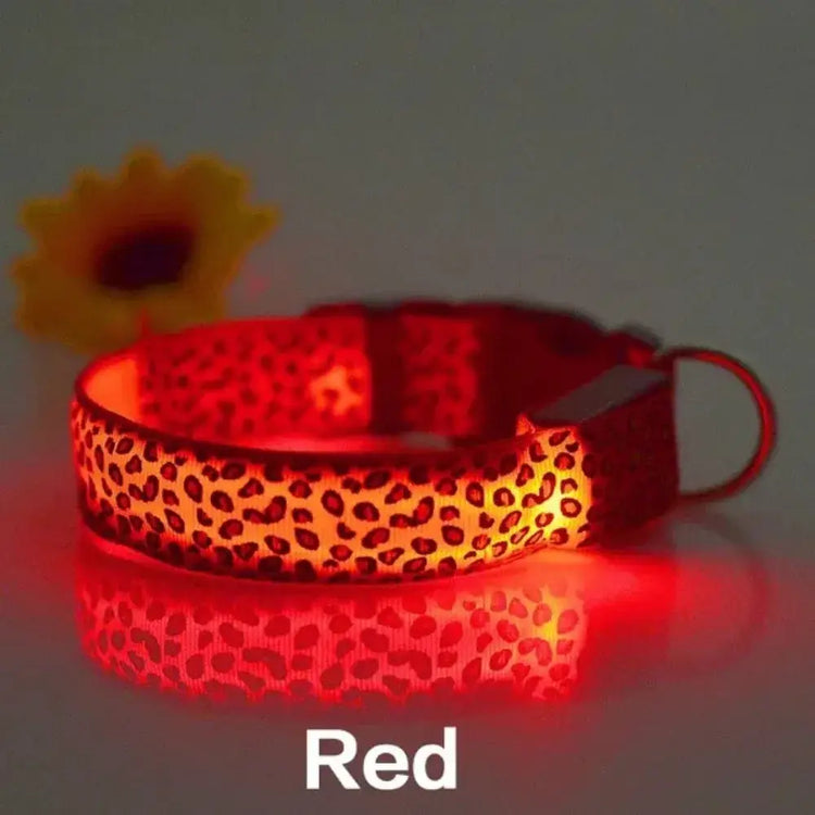 Collier anti-perte pour chien en nylon - Red / M