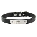 Collier confortable pour animaux de compagnie - Black / XXS (17-22cm)