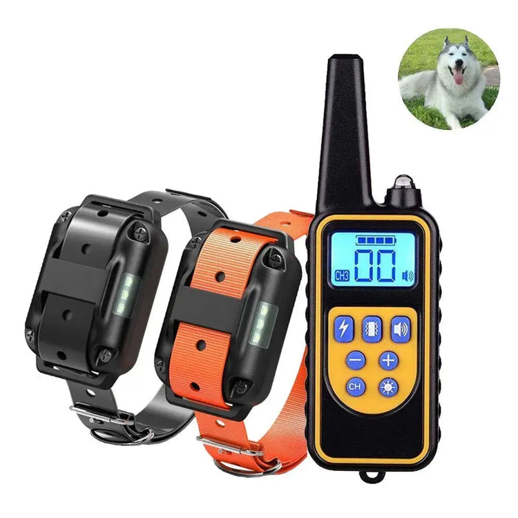 Collier de dressage à distance pour chien - GERMANY / 3 / EU Plug