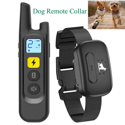 Collier de dressage à distance pour chien