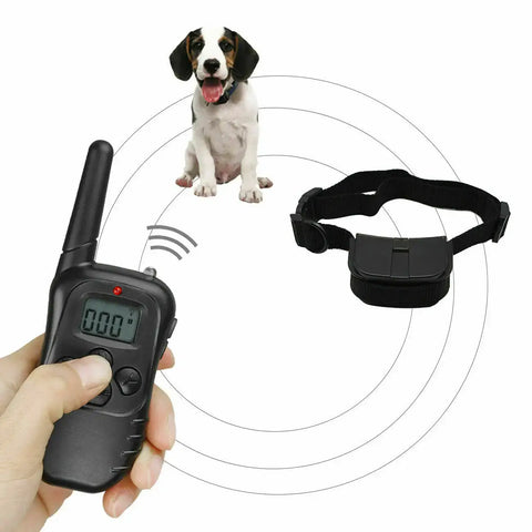 Collier de dressage intelligent pour chien avec télécommande - black