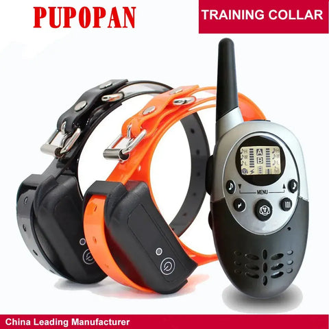 Collier de dressage pour chien - for 1 dog orange / EU Adapter