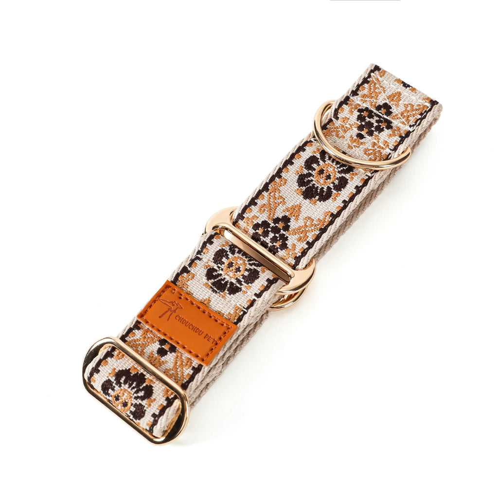 Collier martingale pour chien - Yellow / XS