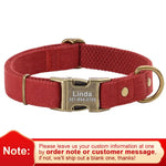 Collier pour chien personnalisé - Red / M