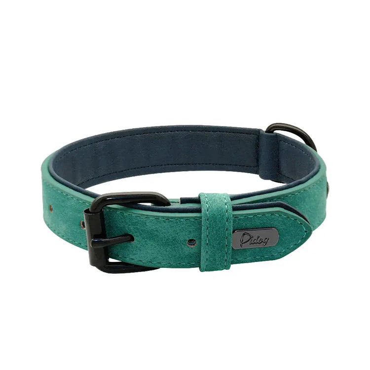 Collier pour grand chien - Green / L