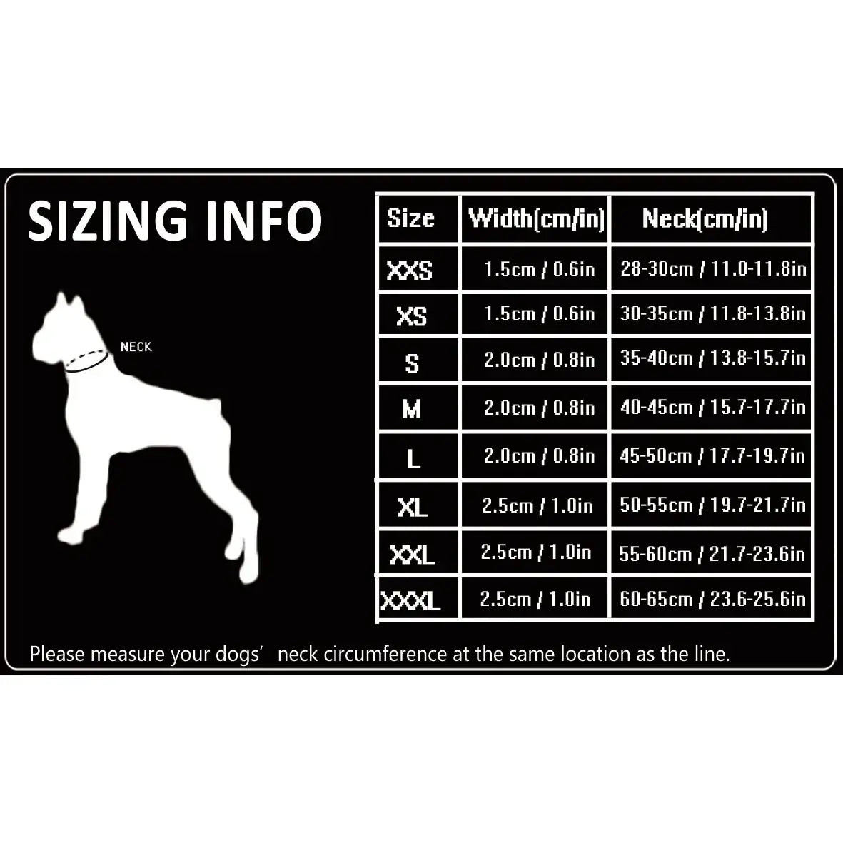 Collier réfléchissant pour chien
