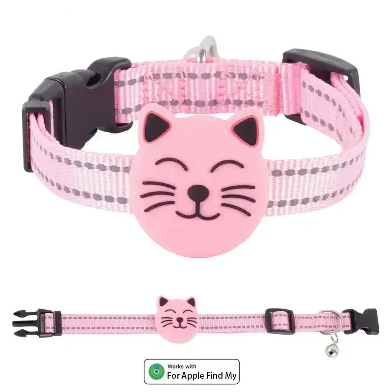 Collier traceur GPS pour animaux de compagnie - Pink
