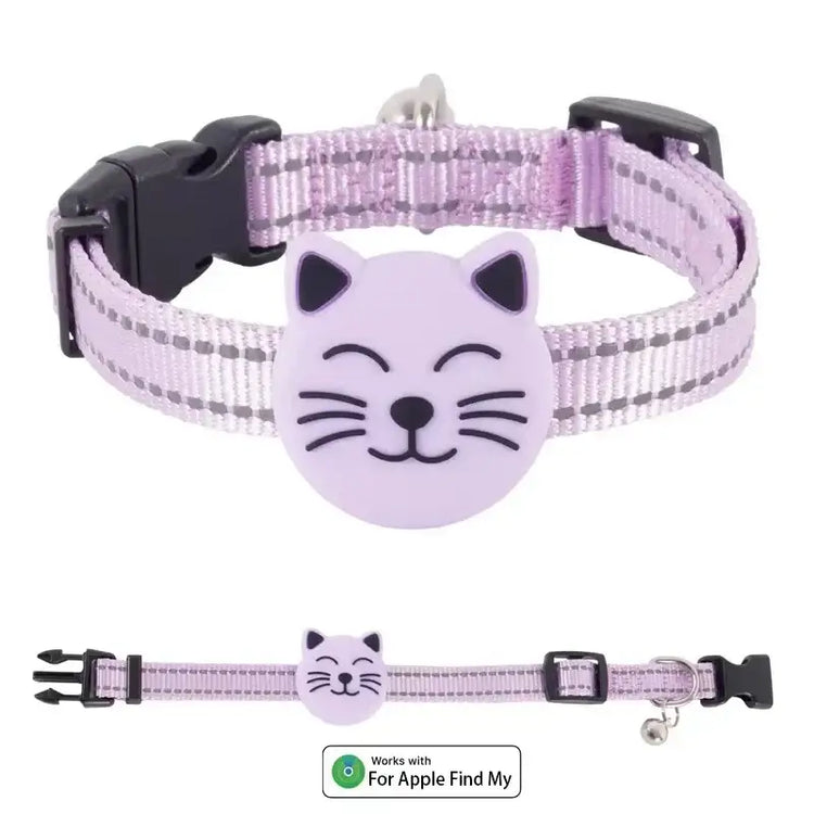 Collier traceur GPS pour animaux de compagnie - Purple