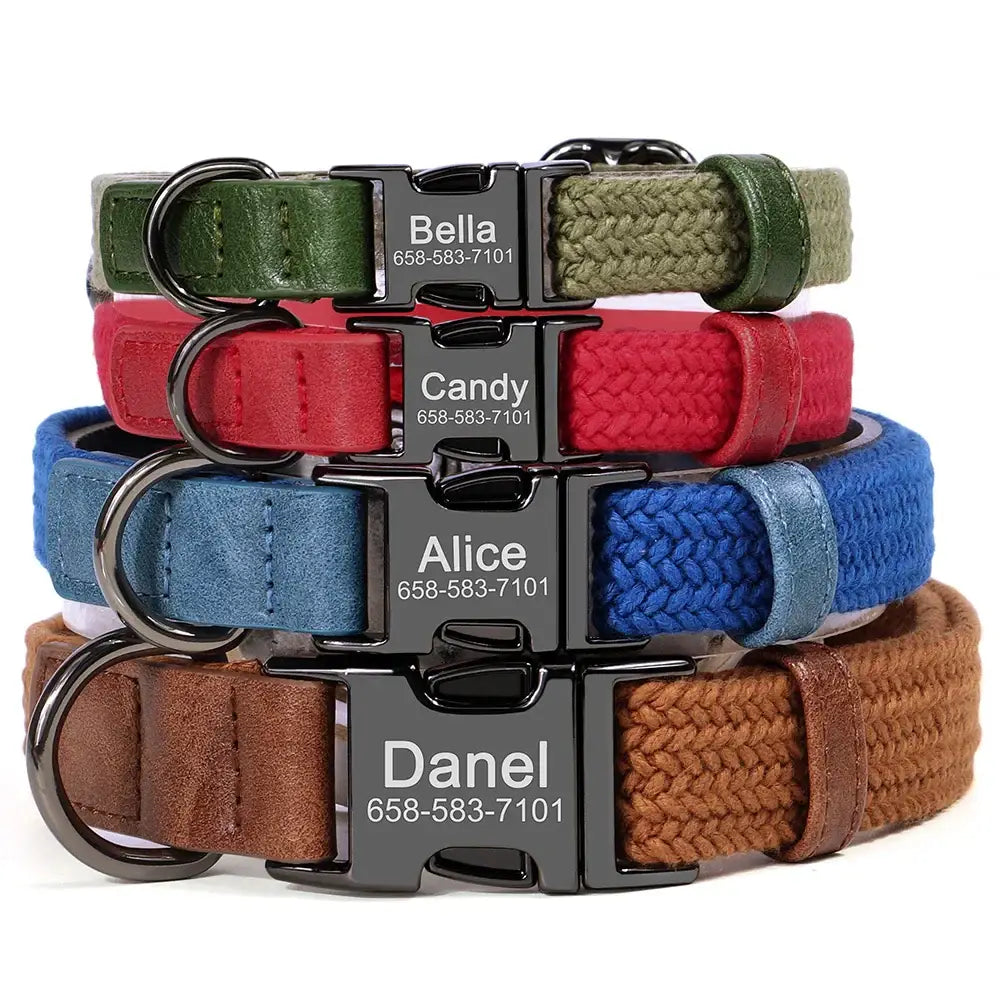 Colliers pour chiens en nylon