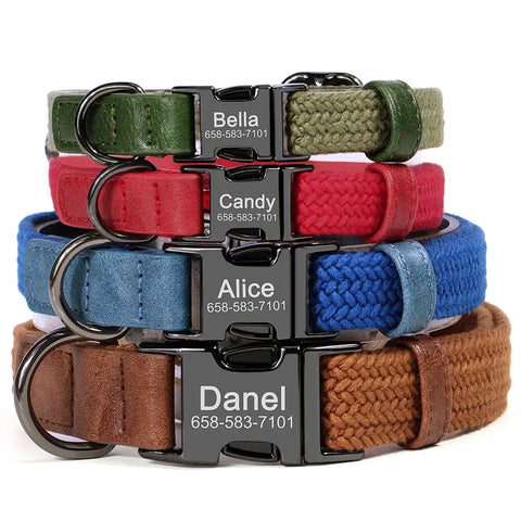 Colliers pour chiens en nylon