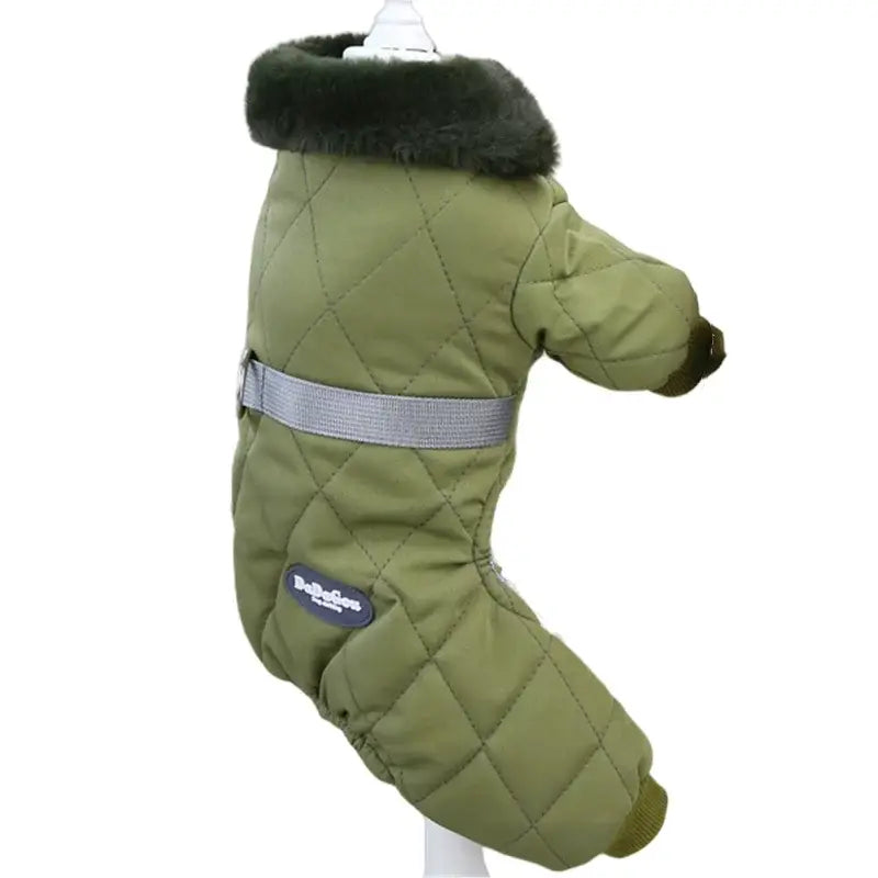 Combinaison chaude pour chien - green 2309 / XL