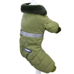 Combinaison chaude pour chien - green 2309 / XL