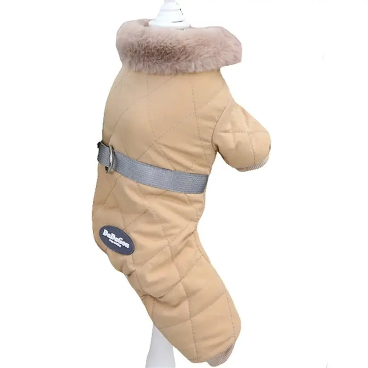 Combinaison chaude pour chien - khaki 2309 / L