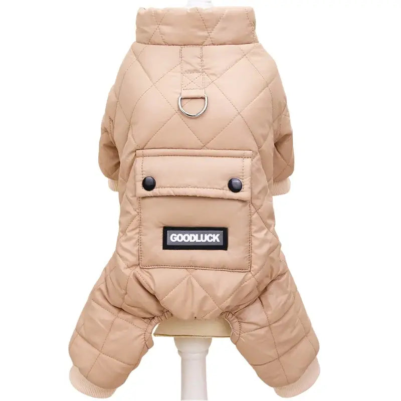 Combinaison chaude pour chien - Luck khaki / XXL