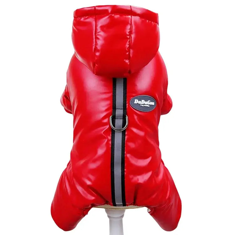 Combinaison chaude pour chien - red 2307 / M