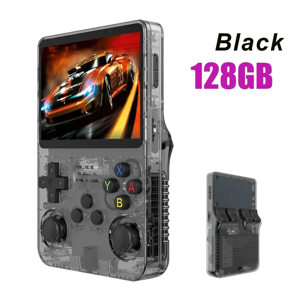Console de jeux portable rétro - Black 128G / EU / france
