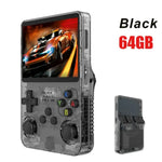 Console de jeux portable rétro - Black 64GB / EU / france