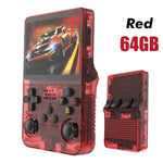 Console de jeux portable rétro - Red 64GB / EU / france