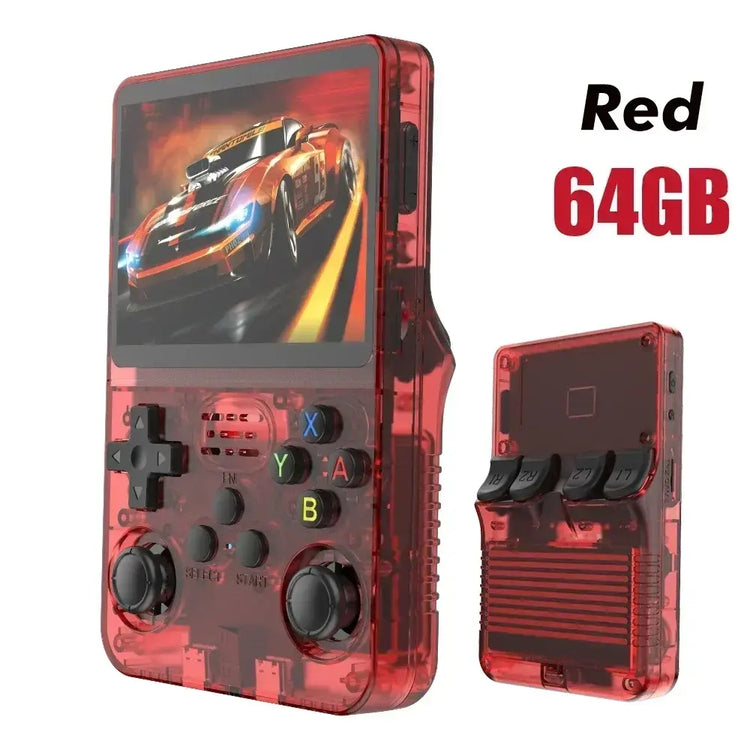 Console de jeux portable rétro - Red 64GB / EU / france