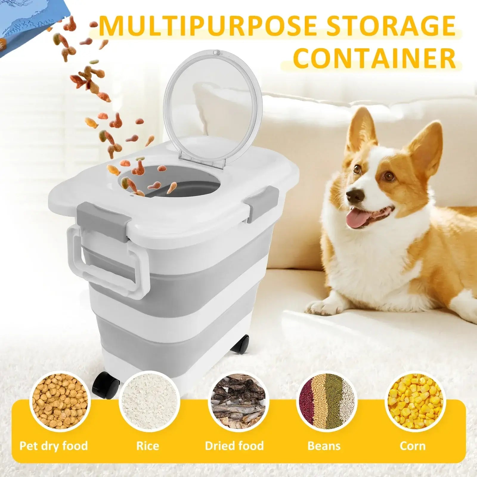 Contenant pour aliments pour animaux