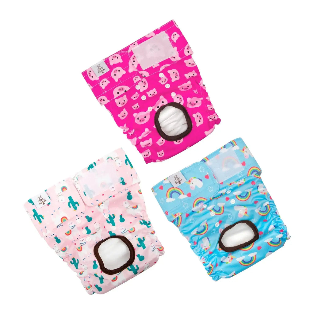 Couches CuteBone pour chiennes - D31 / M
